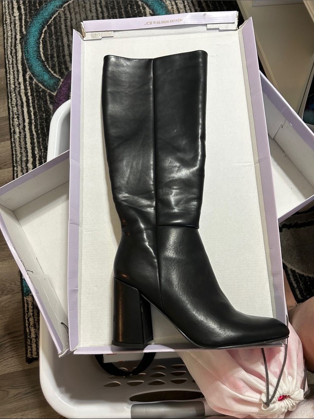 Madden Girl Black Heeled Boots